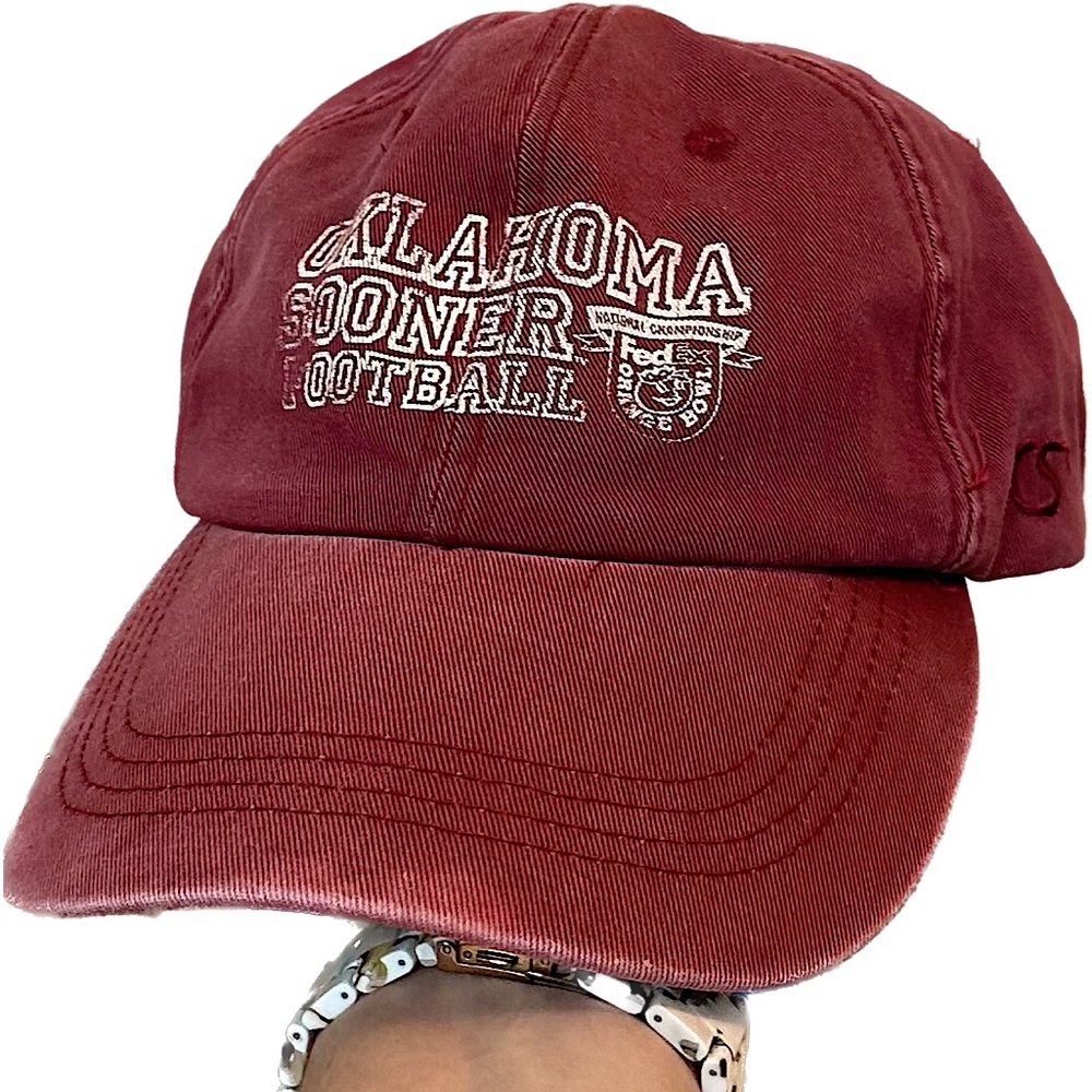 OU Nat’l Champs grunge style baseball hat